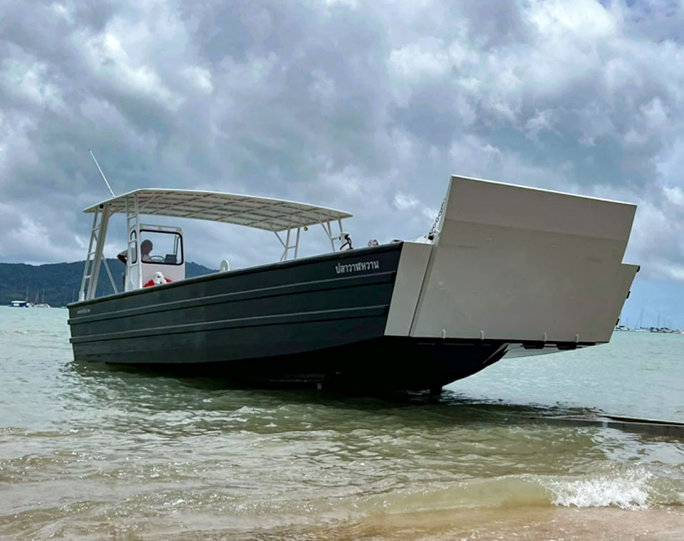 Barco de desembarque de 11m