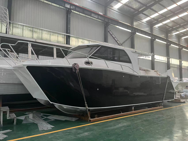 10m táxi aquático passageiro pesca velocidade barcos catamarã barco iate de luxo para o oceano