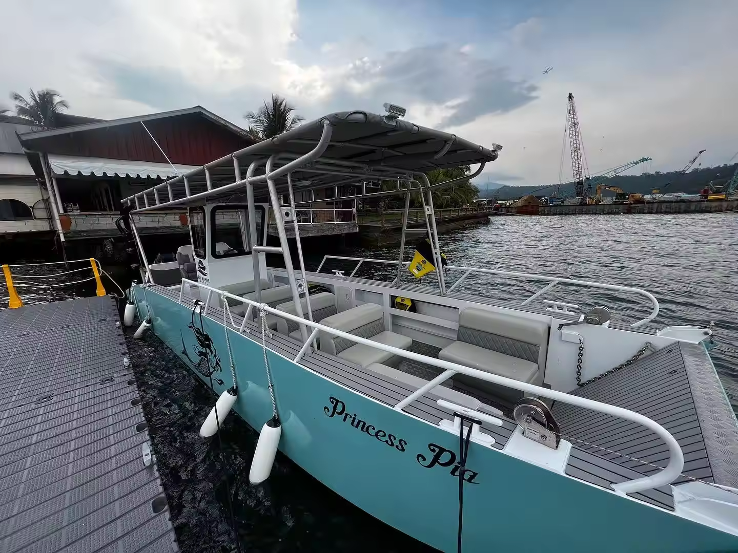 Barco de alumínio para desembarque, console de 9m, transportando barco de carga de 5 toneladas, embarcação de desembarque com console para vendas