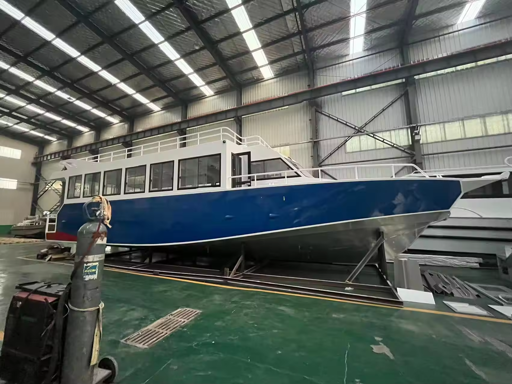15m 13 toneladas de carga de alumínio navio de carga em mar aberto barco de desembarque para venda