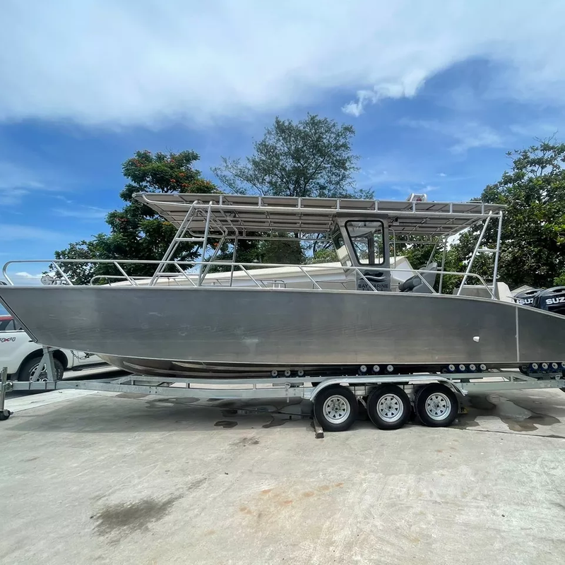 Barco de carga de alumínio para embarcações de desembarque de 26 pés, Barco de desembarque de alumínio Barcos de carga de alumínio para embarcações de desembarque de 7,9 m à venda