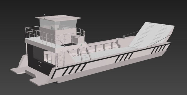 Barcaça de desembarque de alumínio ALLSEALIONBOAT 14m para venda