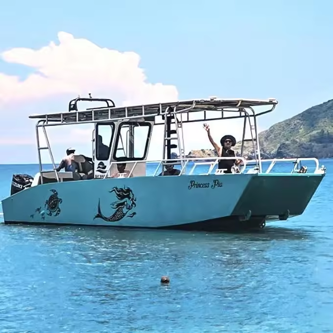 Barco de alumínio para desembarque, console de 9m, transportando barco de carga de 5 toneladas, embarcação de desembarque com console para vendas