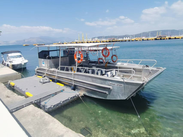 Barco de alumínio para navio de carga de passageiros de embarcações de desembarque de 10 metros