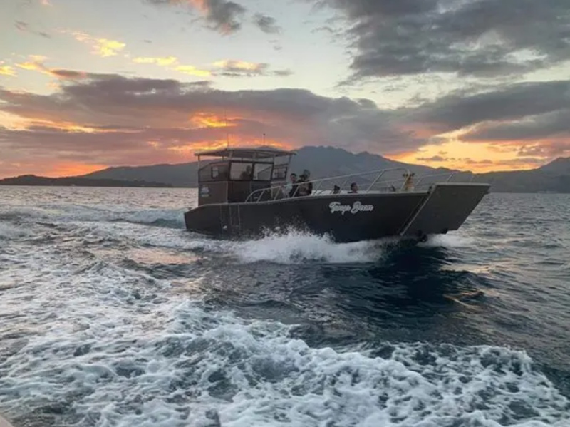 Principais características da embarcação de desembarque de alumínio de 11 m