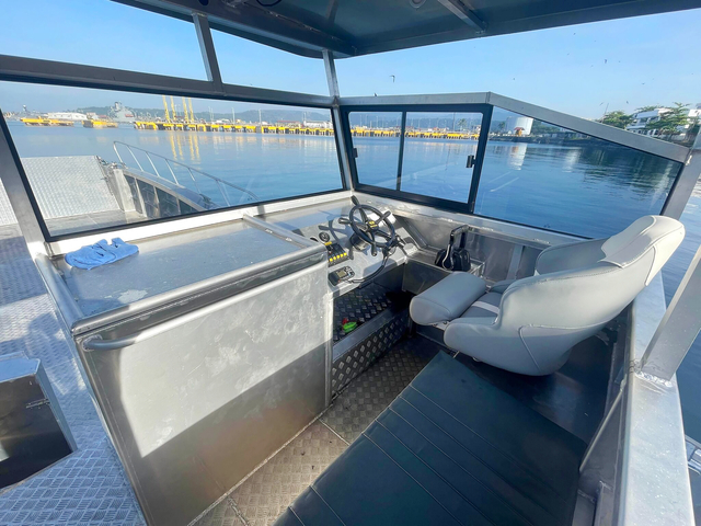 Barcaça de alumínio para embarcações de desembarque de carga de 10m 