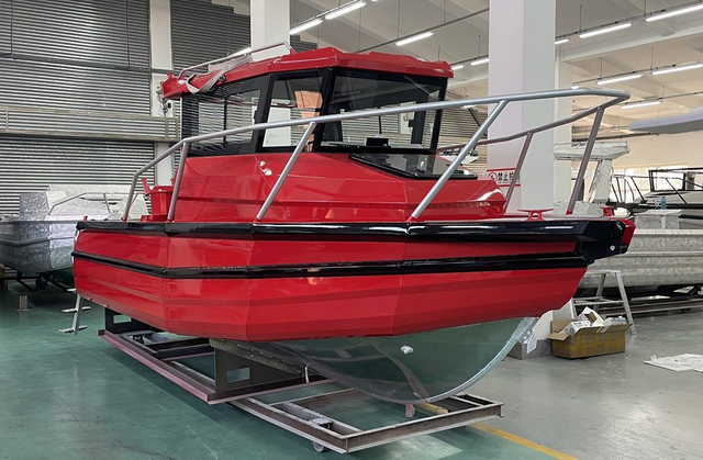 Barco de pesca de alumínio Easy Craft de 6,85 m de velocidade com cabine
