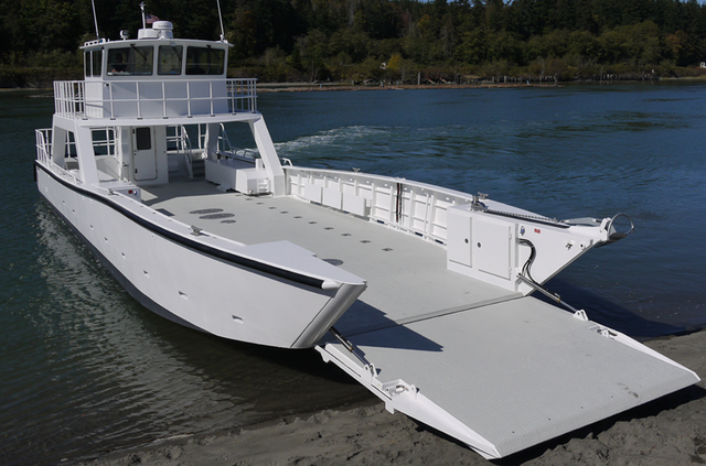 14m 13 toneladas de carga de alumínio navio de carga em mar aberto barco de desembarque para venda