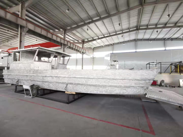 Embarcação de desembarque plana de alumínio 11x4m para venda