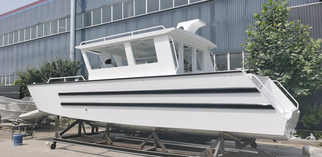 30ft 9m alumínio 3 toneladas ilha de carga útil esperando velocidade cabine barco de trabalho barco de pesca embarcações de desembarque para venda